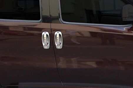 Fiat Doblo Krom Kapı Kolu 4 Kapı 8 Parça Set 2010-2014 Arası