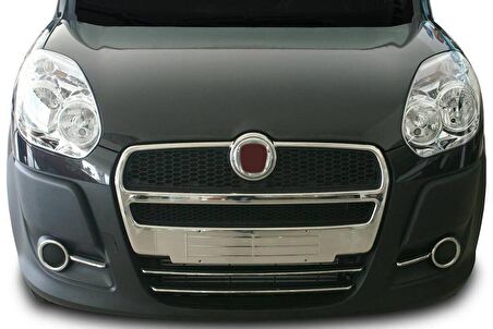 Fiat Doblo Krom Ön Panjur 2 Parça 2010-2014 Arası