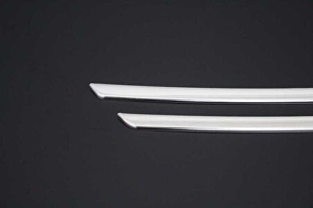 Fiat Doblo Krom Ön Tampon Çıtası 2 Parça 2010-2014 Arası