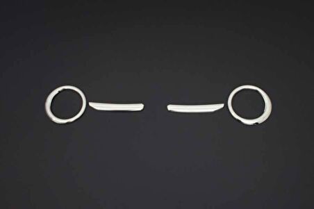 Fiat Doblo Krom Sis Farı Çerçevesi 4 Parça 2010-2014 Arası