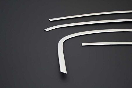 Fiat Egea Sedan/HB Krom Üst Cam Çerçevesi 4 Parça 2015 ve Sonrası