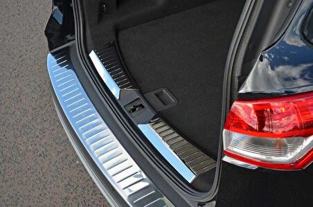 Ford Kuga 2 Krom Bagaj Eşiği 2 Parça Taşlı 2012-2016 Arası