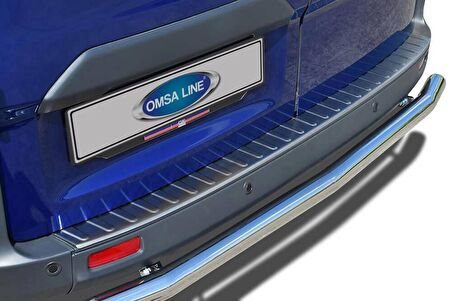Ford Tourneo Custom Krom Arka Tampon Eşiği Taşlı 2012 ve Sonrası