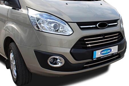 Ford Tourneo Custom Krom Sis Farı Çerçevesi 2 Parça Abs 2012-2017 Arası