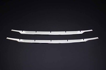 Ford Courier Krom Ön Tampon Çıtası 2 Parça 2014-2017 Arası