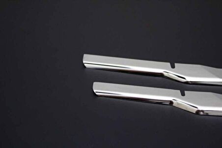 Ford Courier Krom Ön Tampon Çıtası 2 Parça 2014-2017 Arası