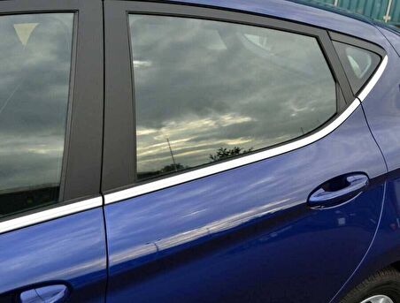 Ford Fiesta 7 Krom Cam Çıtası 8 Parça 2018 ve Sonrası