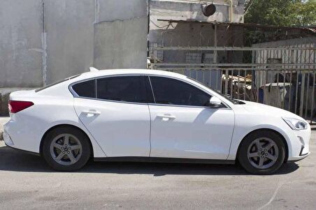 Ford Focus 4 Sedan/HB Krom Cam Çerçevesi 8 Parça 2018 ve Sonrası