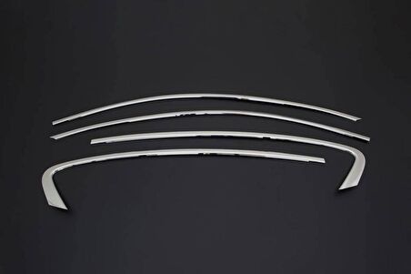 Ford Focus 4 Sedan/HB Krom Cam Çerçevesi 8 Parça 2018 ve Sonrası