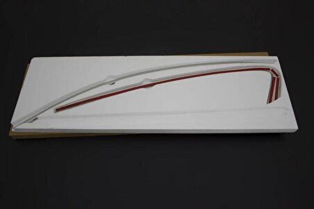 Ford Focus 4 Sedan/HB Krom Cam Çerçevesi 8 Parça 2018 ve Sonrası