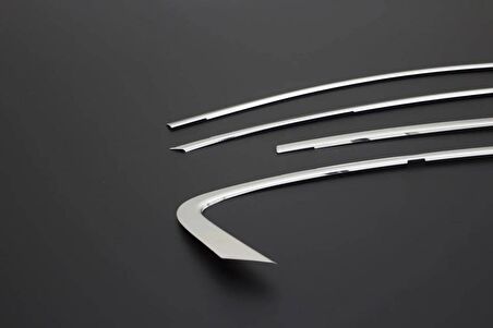 Ford Focus 4 Sedan/HB Krom Cam Çerçevesi 8 Parça 2018 ve Sonrası