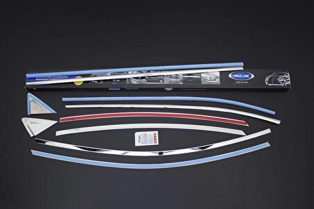 Hyundai Elantra Krom Cam Çerçevesi 10 Parça 2011-2016 Arası