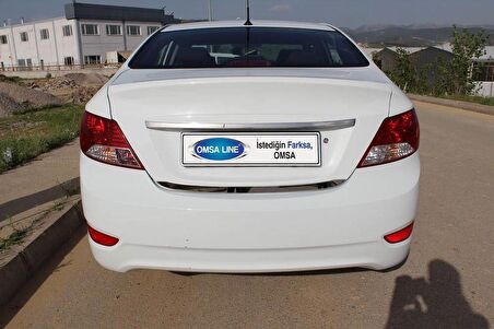 Hyundai Accent Blue Krom Bagaj Alt Çıta 2011 ve Sonrası
