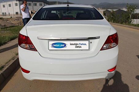 Hyundai Accent Blue Krom Bagaj Çıtası 2011 ve Sonrası