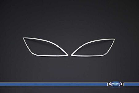 Hyundai i20 Krom Sis Farı Çerçevesi 2 Parça 2012-2014 Arası