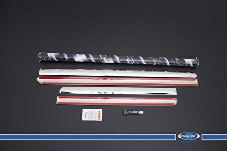 Kia Sorento Krom Yan Kapı Çıtası 4 Parça 2010 ve Sonrası