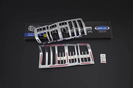 Mercedes Sprinter W906 Krom Stop Çerçevesi 2 Parça ABS 2006 ve Sonrası