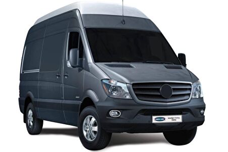 Mercedes Sprinter W906 Krom Sis Farı Çerçevesi 2 Parça 2014 ve Sonrası