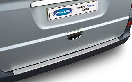 Mercedes Vito W639 Krom Arka Tampon Eşiği Taşlı 2010-2014 Arası
