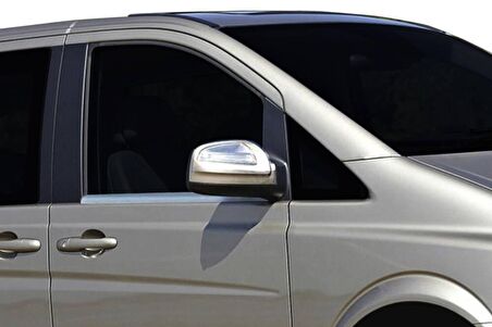 Mercedes Vito W639 Krom Ayna Kapağı 2 Parça Sinyalli 2010-2014 Arası