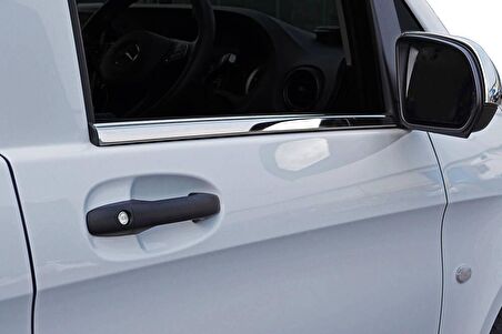 Mercedes Vito W447 Krom Cam Çıtası 2 Parça 2014 ve Sonrası