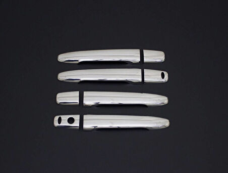 OMSA Mitsubishi Outlander Krom Kapı Kolu 4 Kapı 8 Parça 1 Delik-2 Sensör 2013 ve Sonrası