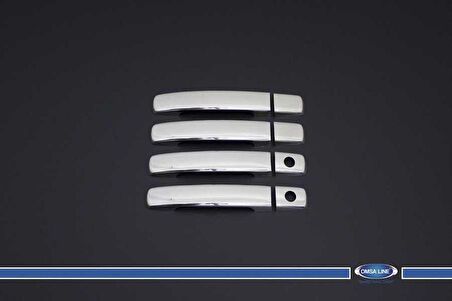 Nissan Navara Krom Kapı Kolu 4 Kapı Çift Delikli 2006-2015 Arası