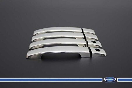 Nissan Navara Krom Kapı Kolu 4 Kapı Çift Delikli 2006-2015 Arası