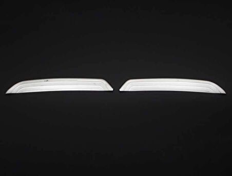 Nissan Qashqai Krom Arka Difüzör 2 Parça 2017 ve Sonrası