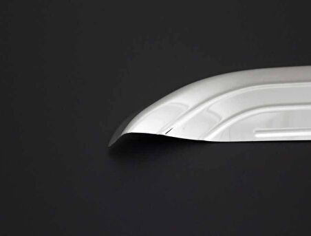 Nissan Qashqai Krom Arka Difüzör 2 Parça 2017 ve Sonrası