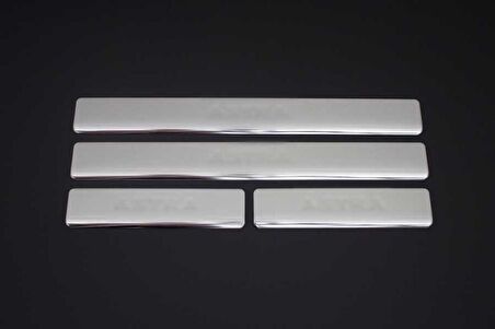 Opel Astra H Sedan Krom Kapı Eşiği 4 Parça 2004-2013 Arası
