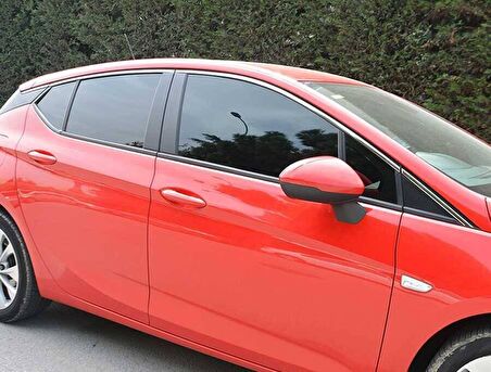 Opel Astra K Krom Üst Cam Çerçevesi 8 Parça 2015 ve Sonrası