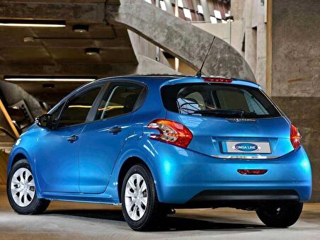 Peugeot 208 Krom Bagaj Alt Çıta 2012-2019 Arası