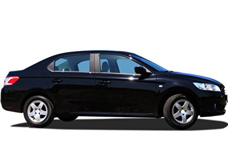 Peugeot 301 Sedan Krom Cam Çıtası 6 Parça 2012 ve Sonrası