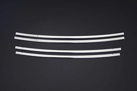 Peugeot Bipper Krom Ön Tampon Çıtası 4 Parça 2008 ve Sonrası