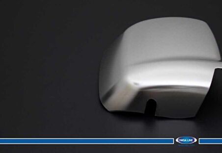 Peugeot Bipper Saten Krom Ayna Kapağı 2 Parça Abs 2008 ve Sonrası