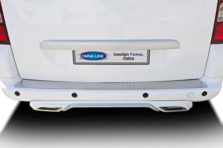 Peugeot Partner Krom Tepee Arka Tampon Eşiği 2008-2018 Arası
