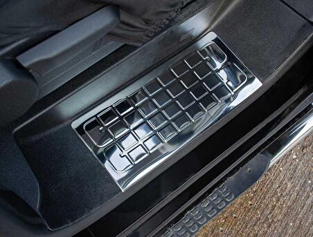 Peugeot Expert Traveller Krom Norm Kapı Eşiği 4 Parça 2017 ve Sonrası