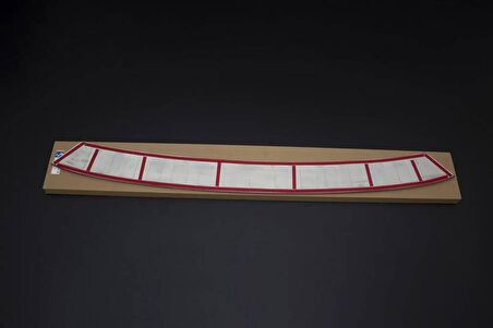 Peugeot Expert Traveller Krom Arka Tampon Eşiği Taşlı Uzun Şase 2017 ve Sonrası