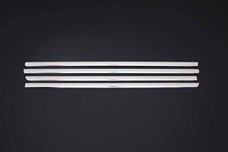 Renault Clio Symbol 2 Krom Cam Çıtası 4 Parça 2009-2013 Arası