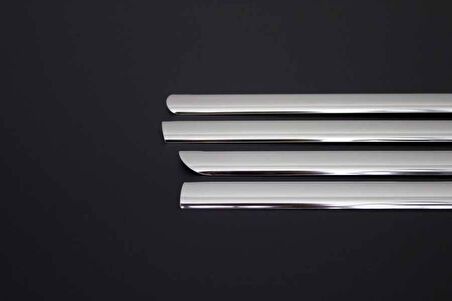 Renault Clio Symbol 2 Krom Cam Çıtası 4 Parça 2009-2013 Arası