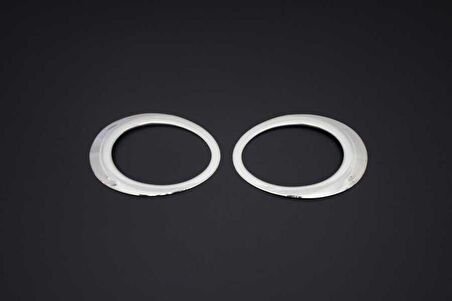 Renault Megane 3 Krom Sis Farı Çerçevesi 2 Parça 2010-2012 Arası