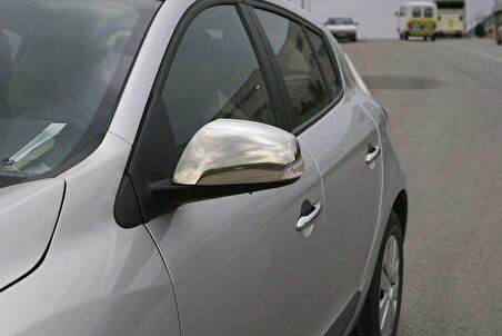 Renault Megane 3 Krom Ayna Kapağı 2 Parça 2010-2015 Arası