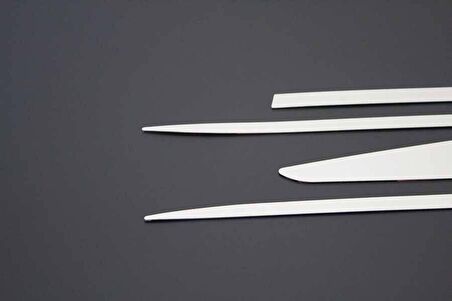 Renault Clio 4 HB/SW Krom Yan Kapı Çıtası 4 Parça 2012-2018 Arası