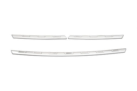 OMSA Renault Trafic 3 Krom Ön Panjur 3 Parça 2021-2024 Arası