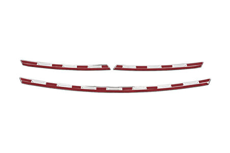 OMSA Renault Trafic 3 Krom Ön Panjur 3 Parça 2021-2024 Arası