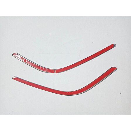 Renault Megane 4 HB Krom Hoparlör Çıtası 2 Parça 2016-2020 Arası