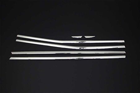 Renault Megane 4 HB Krom Cam Çıtası 6 Parça 2016 ve Sonrası