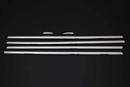 Renault Megane 4 Sedan Krom Cam Çıtası 6 Parça 2016-2020 Arası