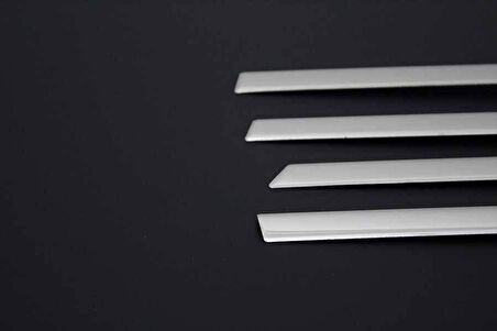 Renault Megane 4 Sedan Krom Cam Çıtası 6 Parça 2016-2020 Arası